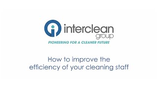 IMS. How to improve the efficiency of cleaning staff?