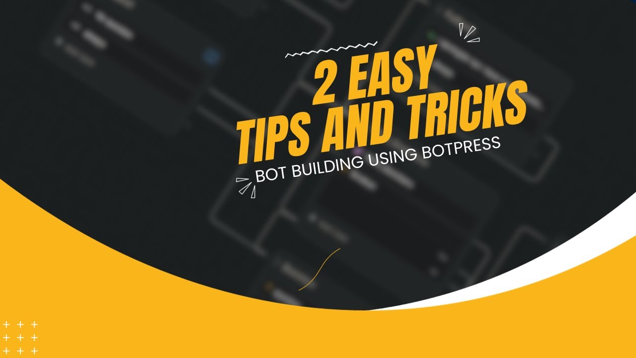 You NEED to Do This When Building Chatbots- Botpress Tutorial - YouTube