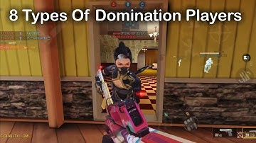 8 Types Of Domination Players in CODM