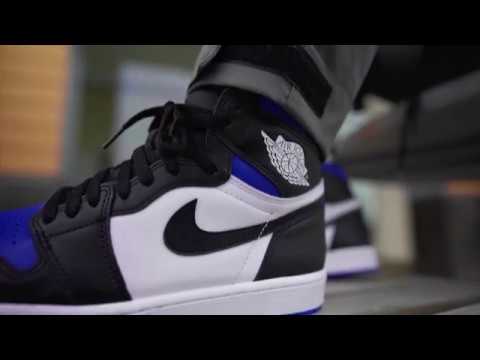 Air Jordan 1 Retro 'Royal Toe' - YouTube