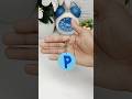 Clay Letter Keychain Making Diy 😍🥰#art #drawing #craft #diy #ytshorts #ytviral #viralvideo #yt