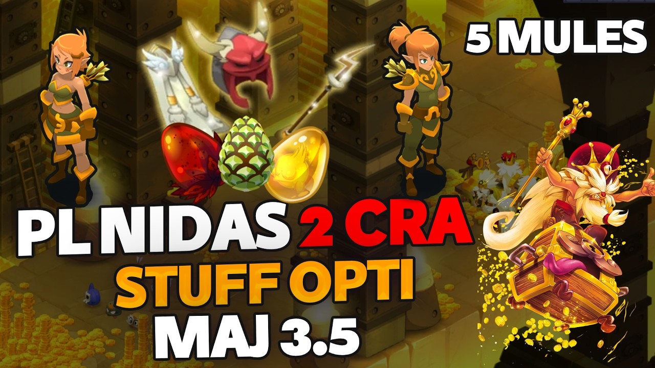dofus maroc PL NIDAS 2 CRA | stuff opti | astuce kamas/xp | MAJ 3.5 ...