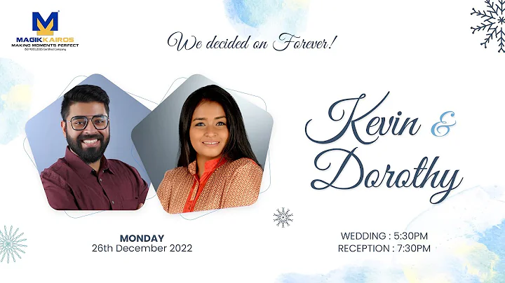 Kevin & Dorothy Wedding | Live Stream #MK22B62B