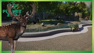 FALLOW DEER Habitat! Europe DLC | Speed build | Planet zoo