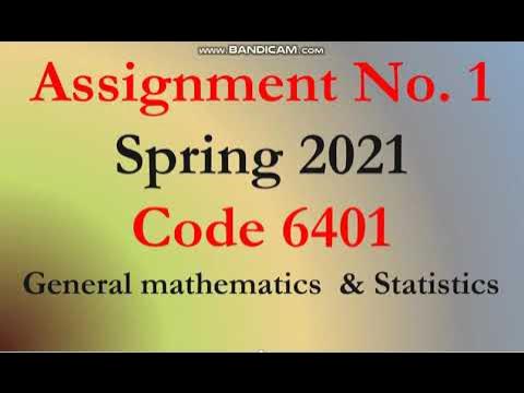6401 solved assignment spring 2023