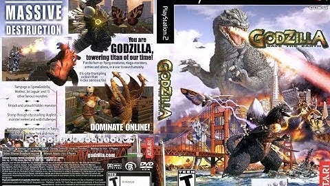 Godzilla: Save the Earth (PlayStation 2) - Godzilla 2000