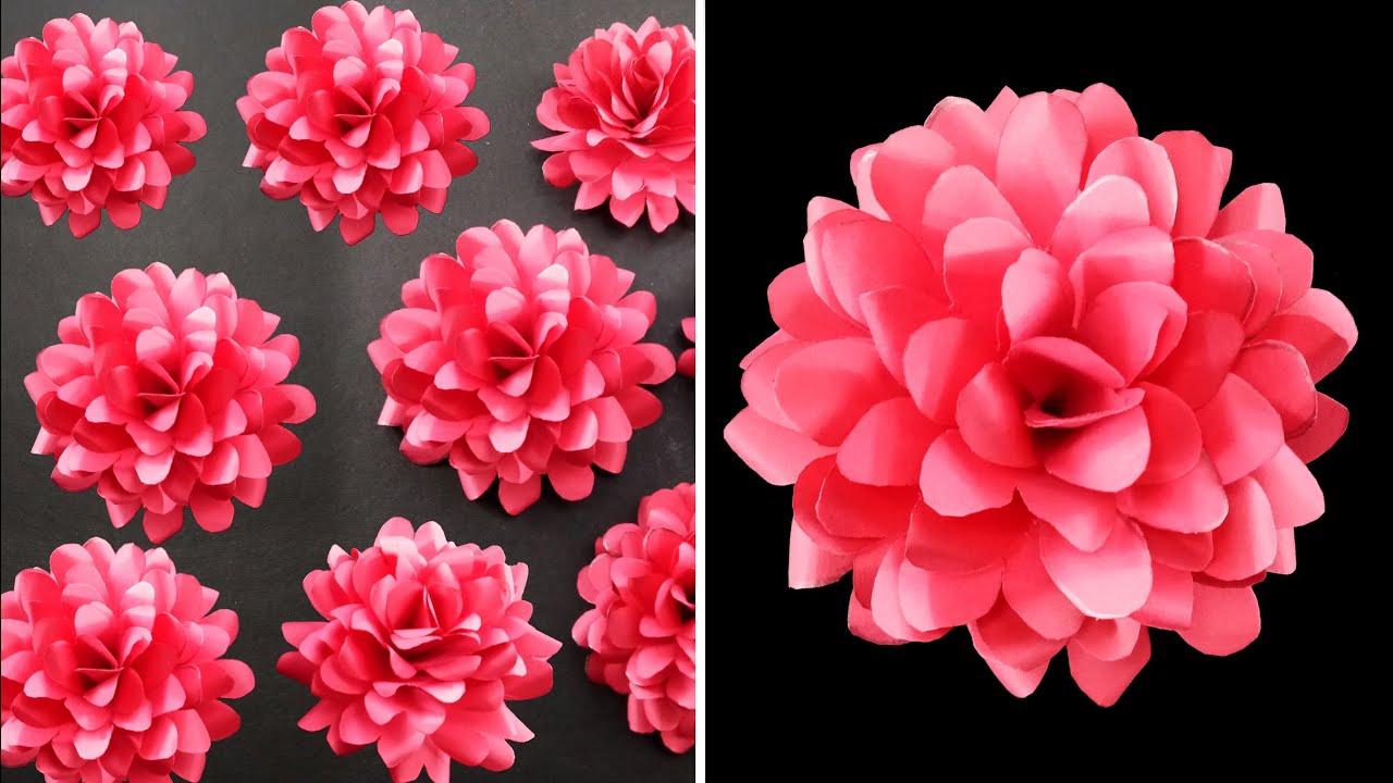 AIM DIY: The Simplest Paper Flowers – So, There.