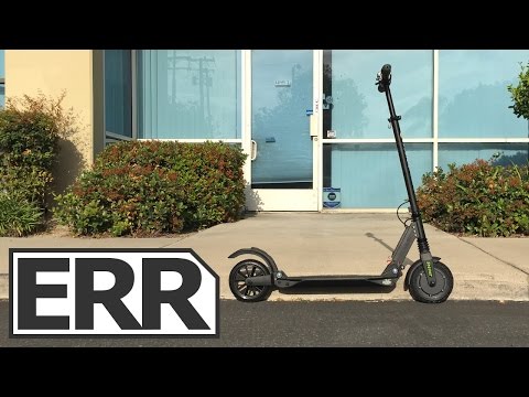 Uscooters Booster Video Review - Light Weight Electric Kick Scooter