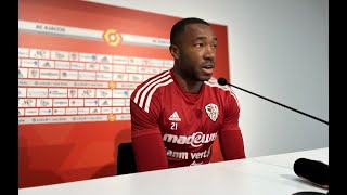 Conférence de presse avant AC Ajaccio Lyon