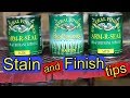 Staining and Finishing Wood Tips and Tricks Staining and Finishing Wood Tips and Tricks