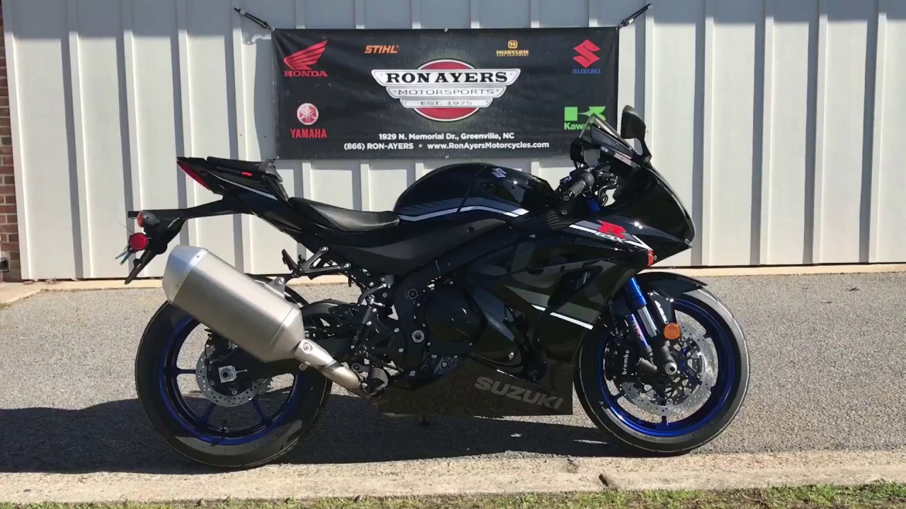 2018 Suzuki Gsx R1000r Metallic Matte Black No 2 Youtube