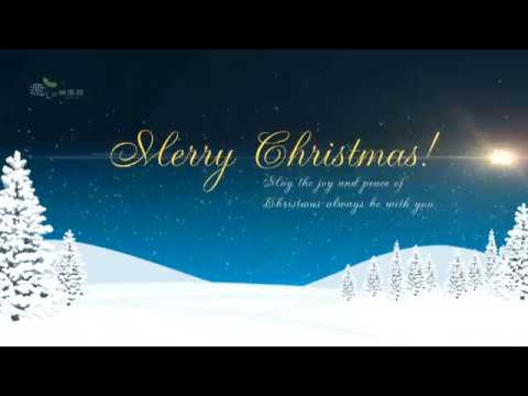 クリスマス動画カード4 グリーティングカード Youtube