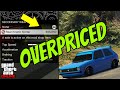 Things That are OVERPRICED in GTA 5 Online!!