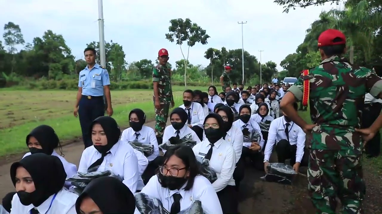 selamat datang Latsarmil angkatan ke-3 di Skadik 502 Kalijati
