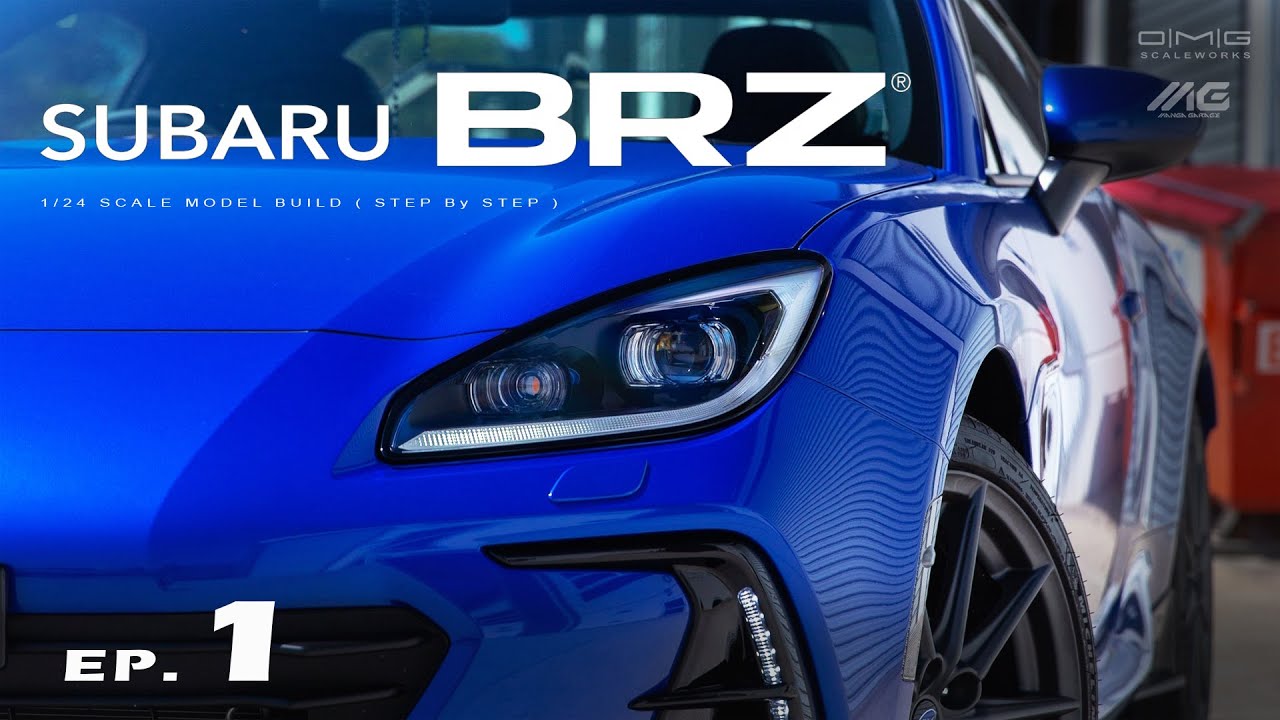 01 | Subara BRZ | Tamiya | 1/24 | Scale Model Building | ASMR |