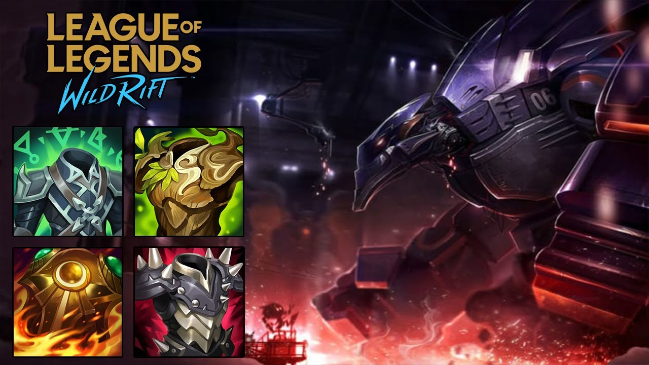 Best Items for Malphite TANK Top on Wild Rift Pro Gameplay YouTube