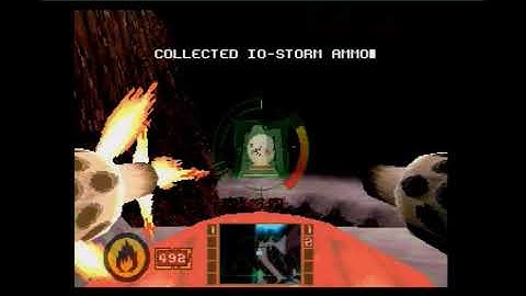 Blam! Machine Head Walkthrough (Saturn) Level 3-1 - Mountain Pass