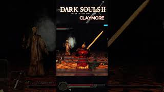 Congregação, só com a CLAYMORE - Dark Souls 2 #darksouls2 #fromsoftware #soulslike #bossfight #rpg