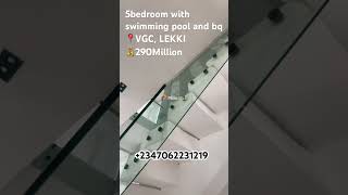 5Bedroom Fully Detached Duplex With Swimming Pool In Vgc Lekki For 290Million