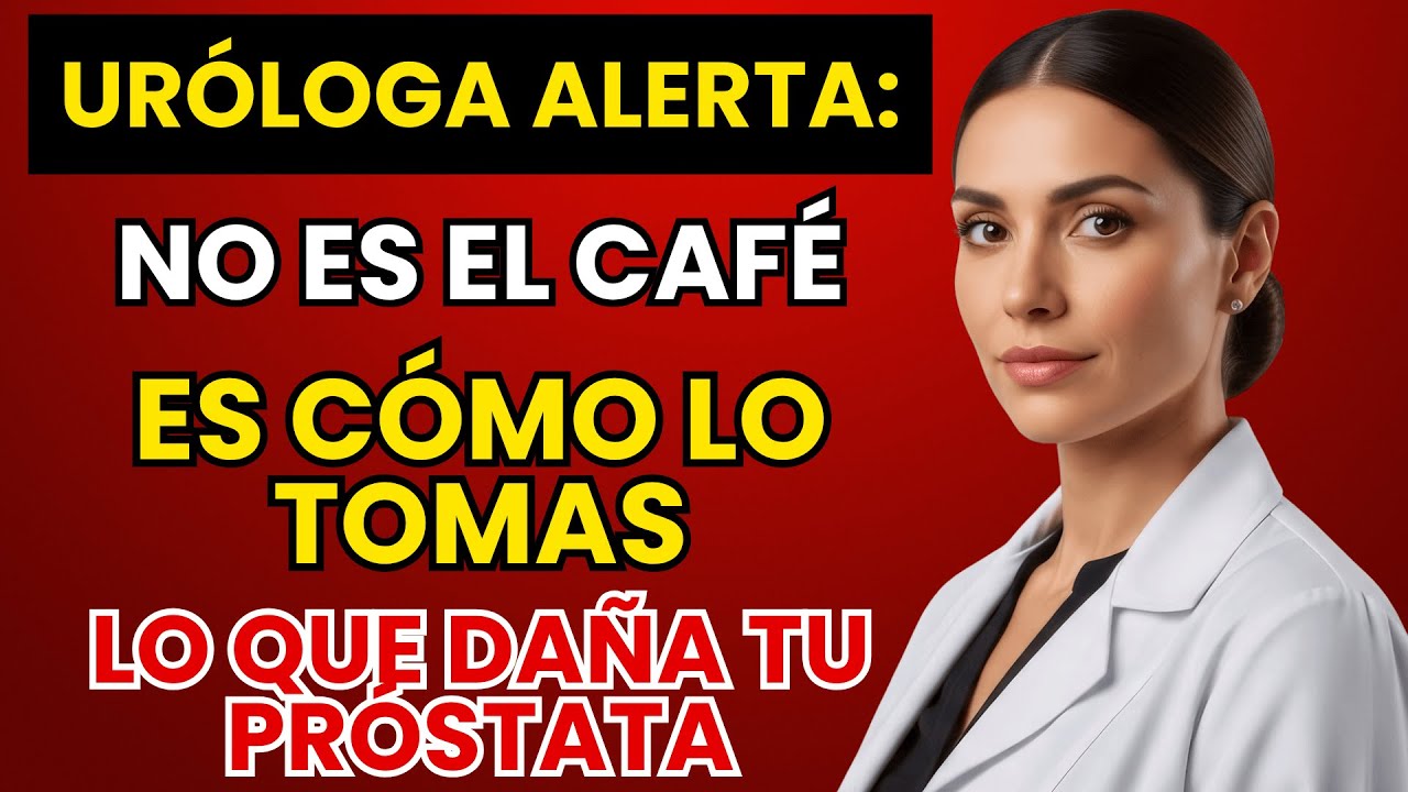 El Error #1 que Cometes al tomar CAFÉ que está INFLAMANDO tu Próstata (Urólogo Explica)