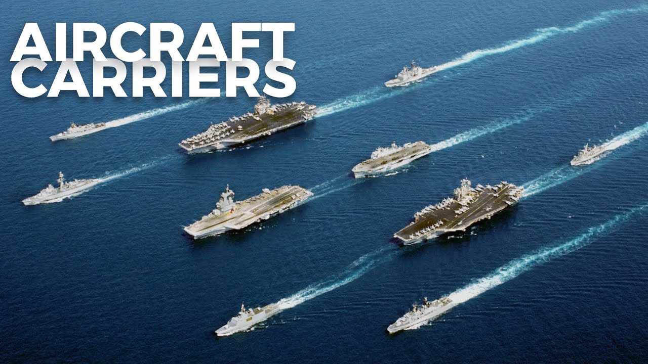 How Many Aircraft Carriers Does Each Country Have ? - YouTube