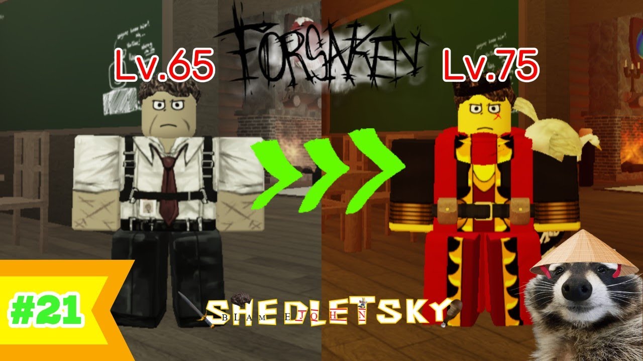 Shedletsky và những chú sói cô độc | Gấu Mèo Bị Bỏ Rơi #21 | Forsaken | Roblox