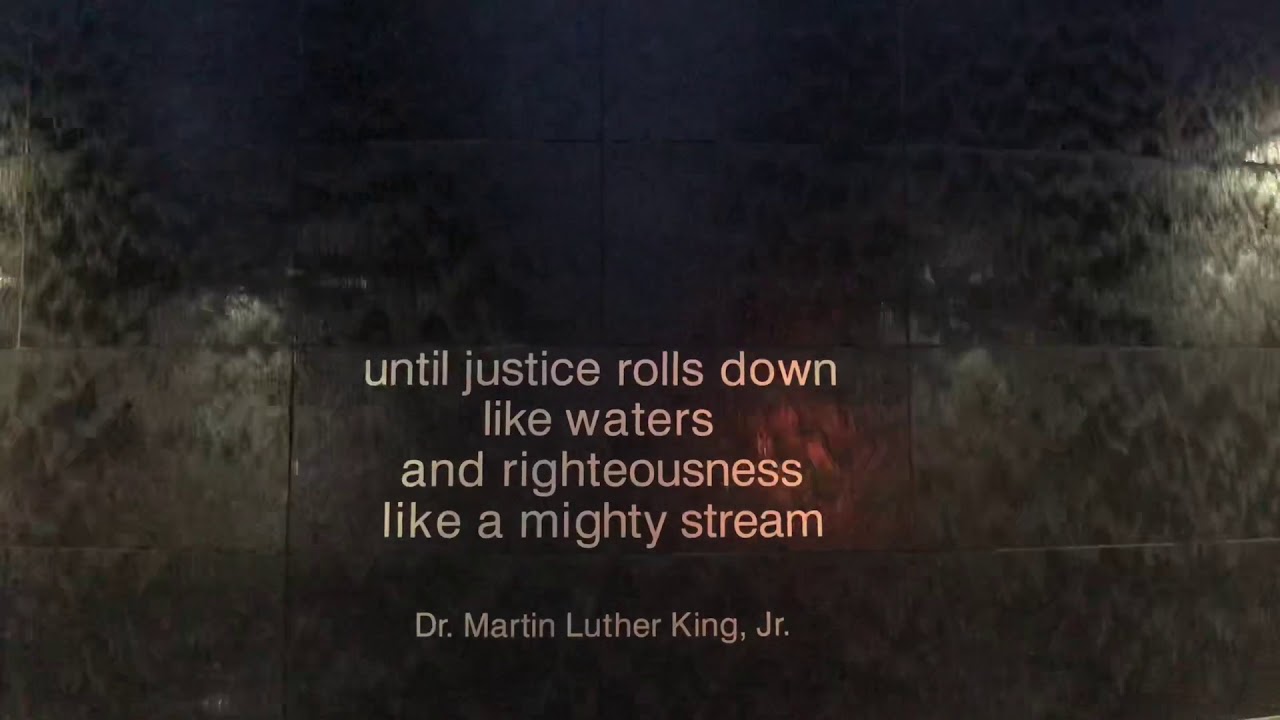 Justice rolls down like water YouTube