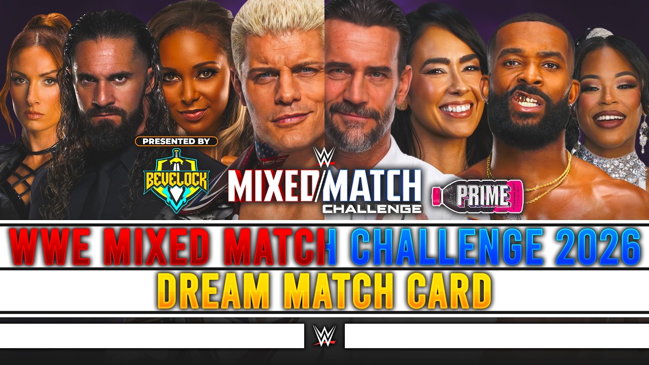 WWE Mixed Match Challenge 2026 - Dream Match Card [v2] - YouTube