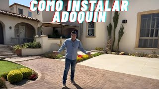 How to install paving stones