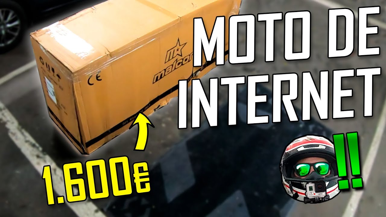 HE COMPRADO una MOTO POR INTERNET - UNBOXING