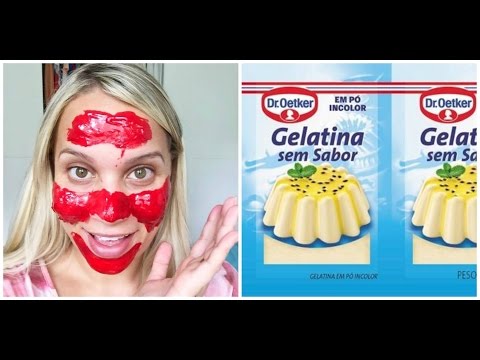 Video Mascara P Tirar Cravos Com Gelatina