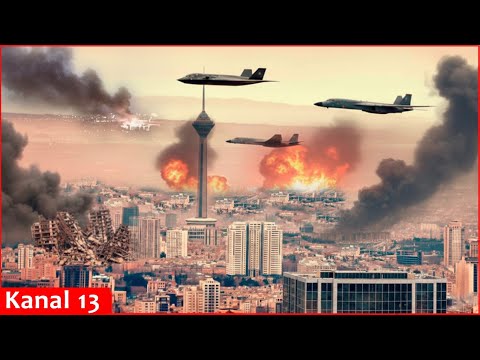 Video Large-scale operation of US in Iran; B-2 and B-1B bombers in the skies of Tehran