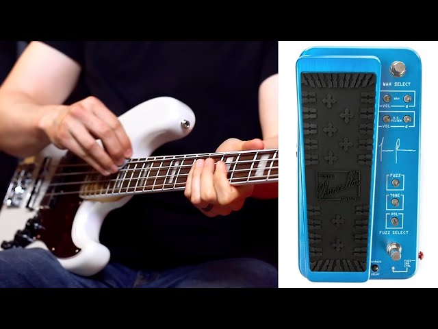 Announcing the JUSTIN CHANCELLOR CRY BABY WAH from Dunlop