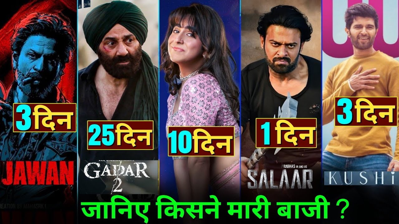 Jawan Advance Booking Collection, Shahrukh Khan, Gadar 2 Box Office Collection, Sunny Deol, 