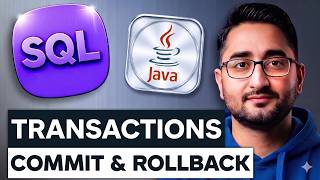 Transactions in Java Explained in HINDI | Commit &amp; Rollback | Must-Know for Every Developer