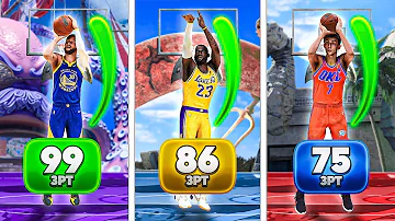 NBA 2K24 UPDATE - BEST JUMPSHOT for ALL BUILDS & 3PT RATINGS in NBA 2K24 - BIG GREEN WINDOW JUMPSHOT