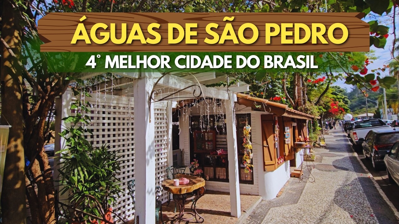 ÁGUAS DE SÃO PEDRO: A MENOR CIDADE DE SP E MAIS DESENVOLVIDA DO BRASIL! - São Paulo - Tati Marmon