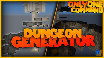 Minecraft: Dungeon Generator in only one command! (1.8)