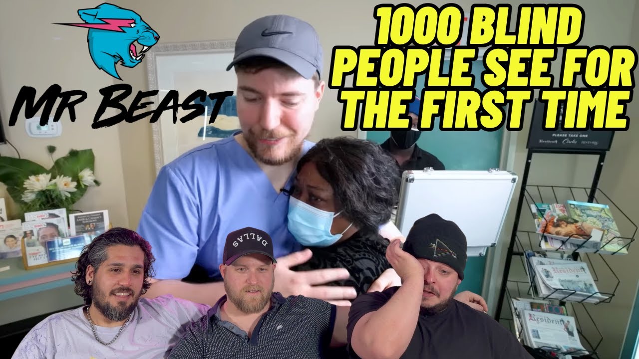 MrBeast's 1,000 Blind People See for the First Time Video