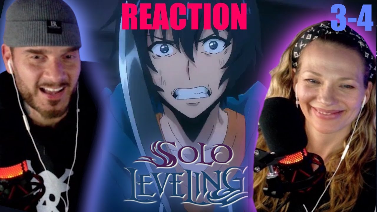 IT'S LIKE A GAME! & I'VE GOTTA GET STRONGER! | Solo Leveling S1 3-4 | Reaction & Discussion