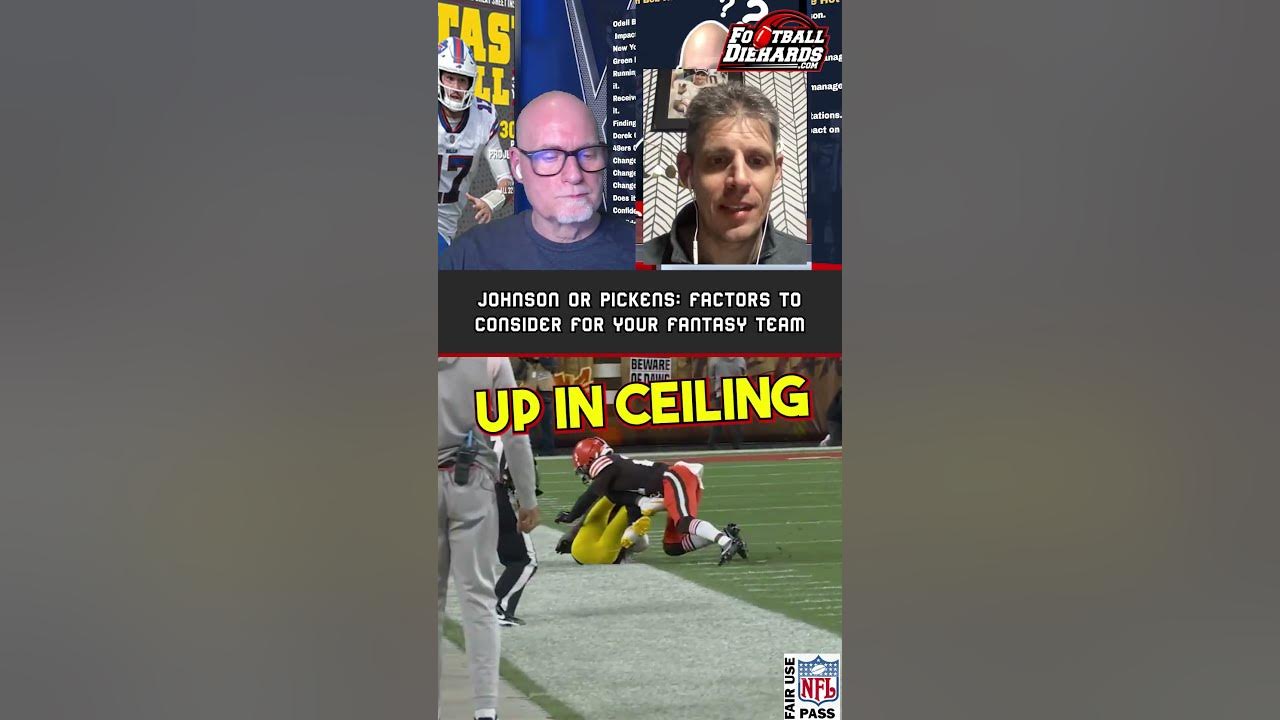 Dionte Johnson or Pickens Who to Draft from Pittsburgh Fantasy