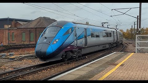 TPE Class 802 - 802210 arriving at York on 9M11 NCL to LIV (31/10/25)