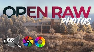 How to Open RAW Photos with GIMP & Darktable or RawTherapee