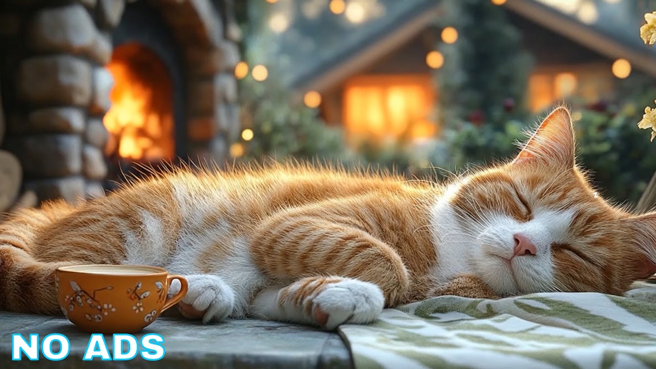 Cat Calming Music 🌌 Cat Sleep Music - Encouraging Quiet Apartment Cat Serenity