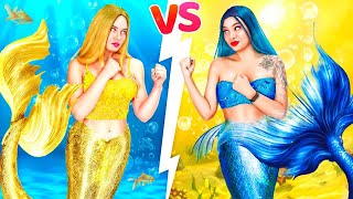FRIENDS With A MERMAID - Hard To Be A Girl - Mermaid | Funny Relatable Moments By FUN2U Magic