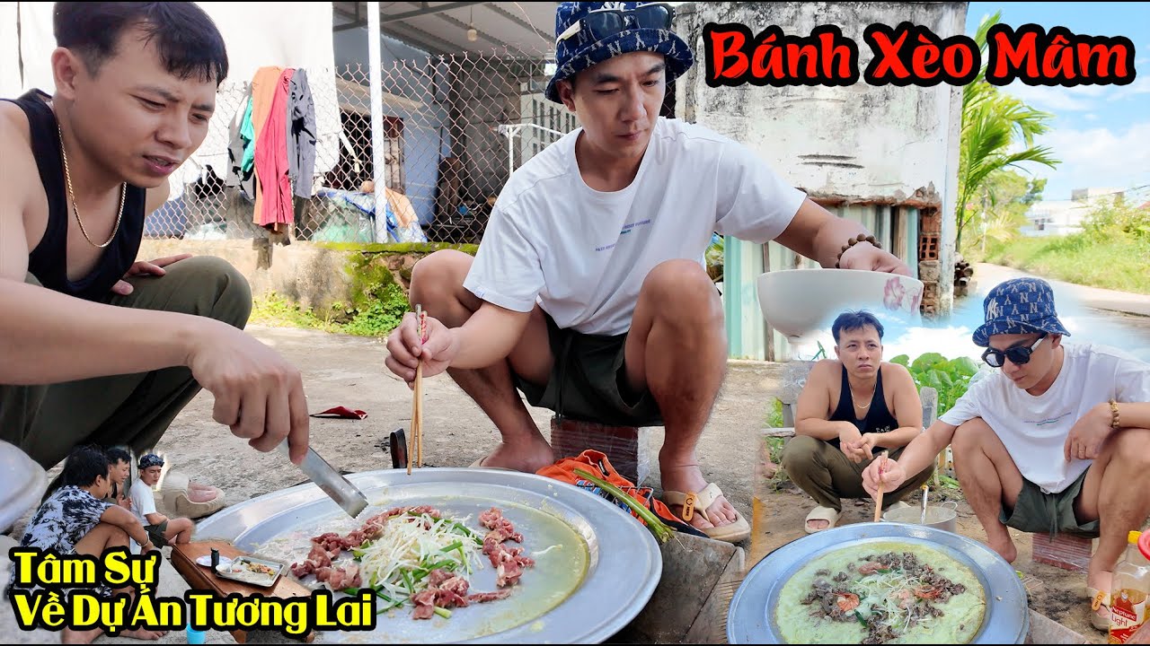 Bánh Xèo Mâm Full Toping Và Kể Những Dự Định Sắp Tới Kênh Muốn Phát Triển