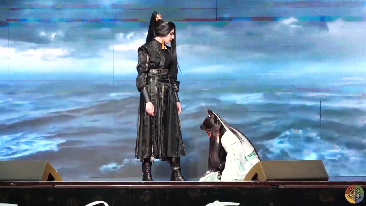 Благословение небожителей | Хэ Сюань, Ши Цинсюань - Лысые китайцы (Командное дефиле) - NGF 15.04.23