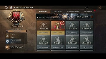 Best Alliance Throwdown Trick - 1500 Points From Special Golden Fists Everyday - State of Survival