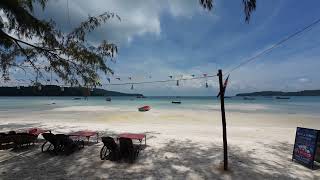 Sweet time bungalows in Koh Rong Somloem island, Cambodia walkthrough 4K/60fps  2025