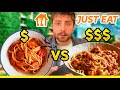 PASTA ECONOMICA vs COSTOSA su JUST EAT